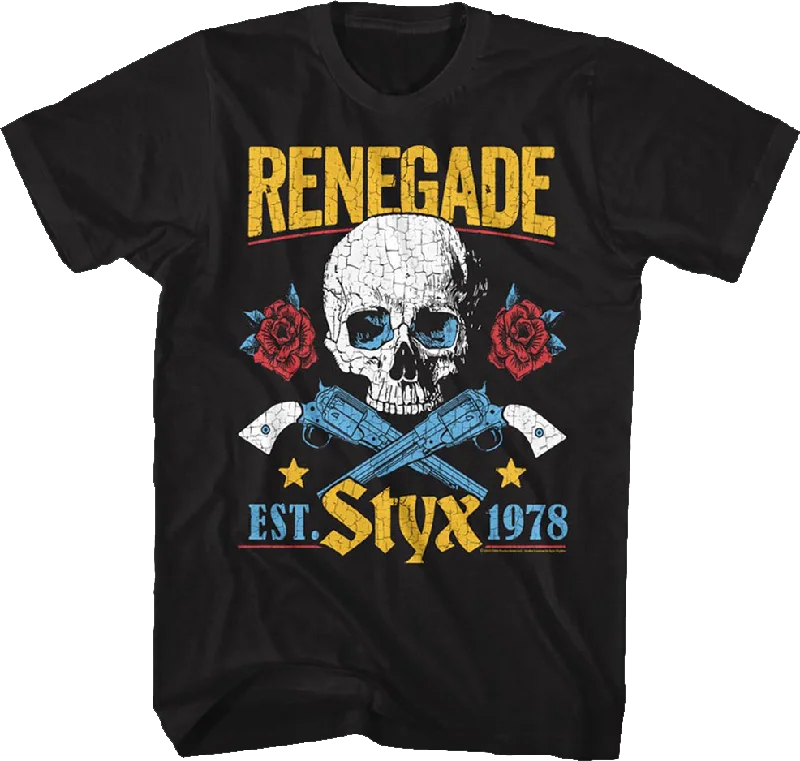 Men's avant-garde t-shirt-Renegade Styx T-Shirt