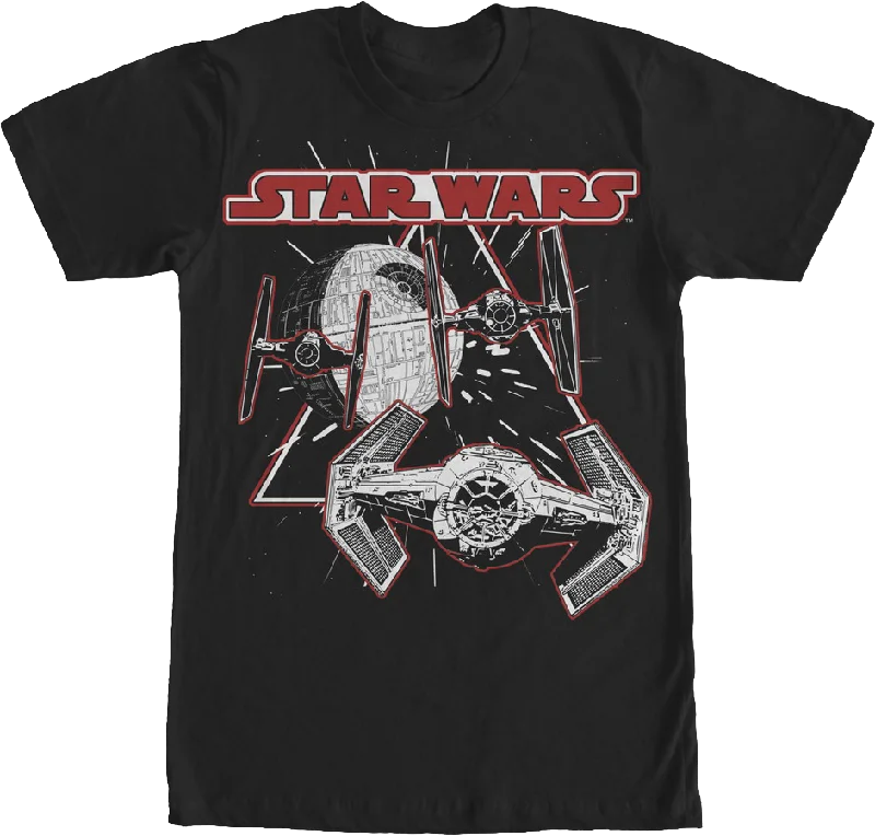 Men's go-to t-shirt-TIE Fighters Star Wars T-Shirt