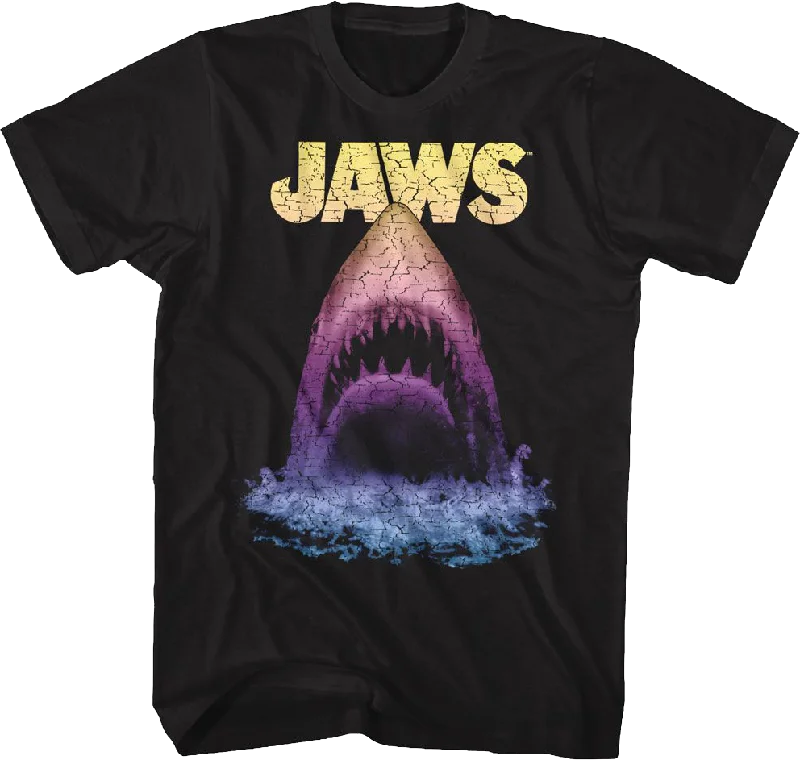 Men's beach-ready t-shirt-Bite To Eat Jaws T-Shirt