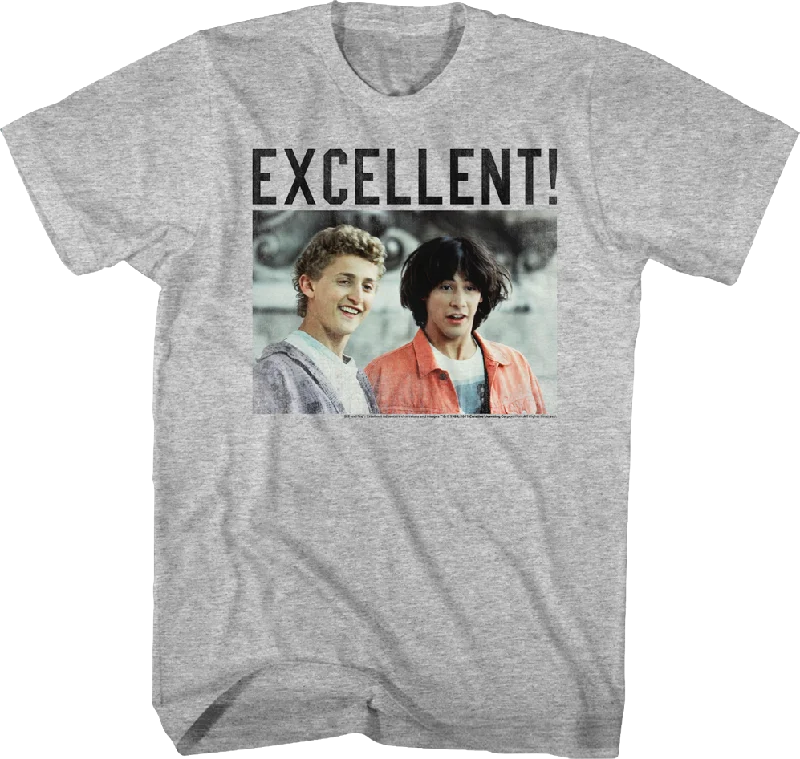 Men's comfort stretch t-shirt-Excellent Bill and Ted Shirt