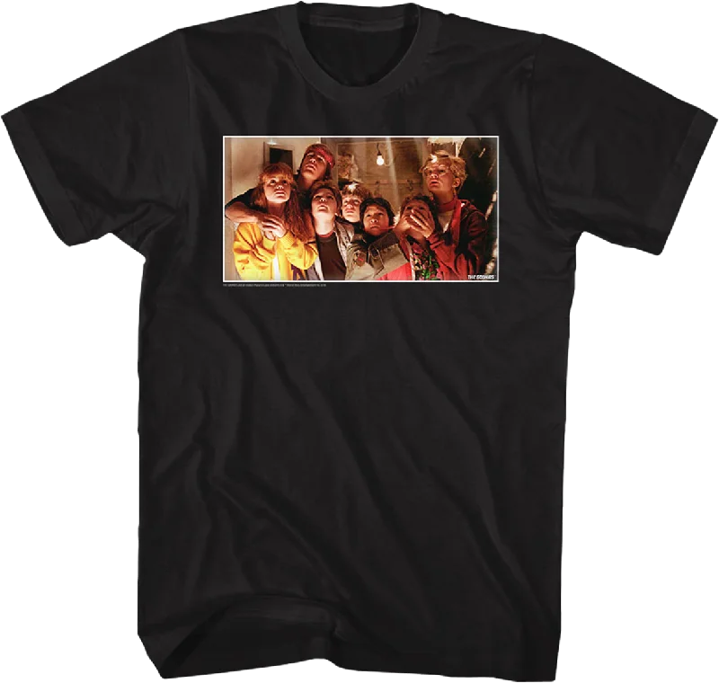 Men's ethical fashion t-shirt-Group Picture Goonies T-Shirt