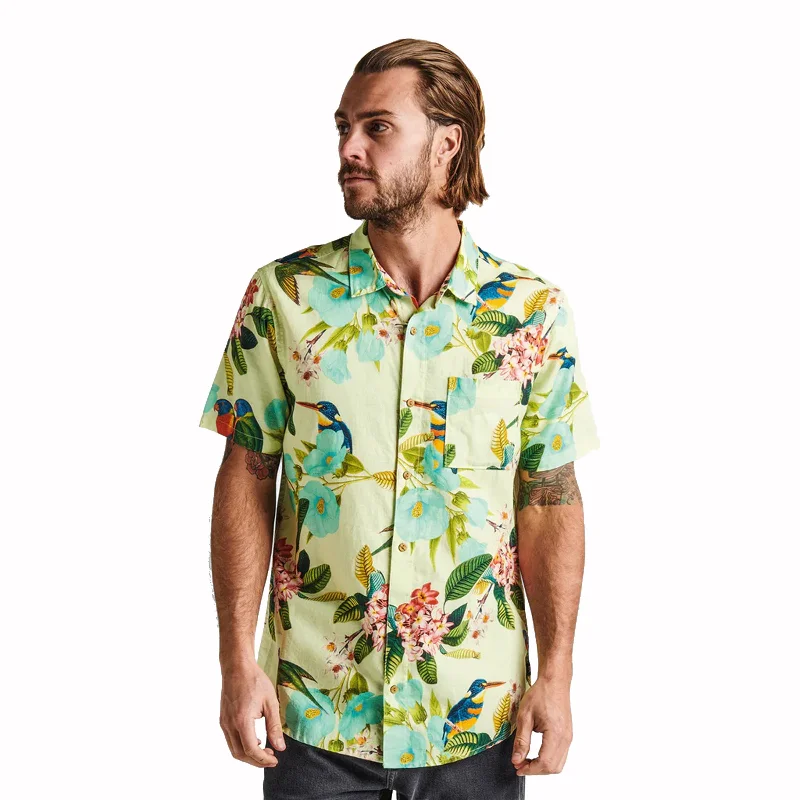 Men's eco-conscious office wear shirt-Journey S/S Shirt