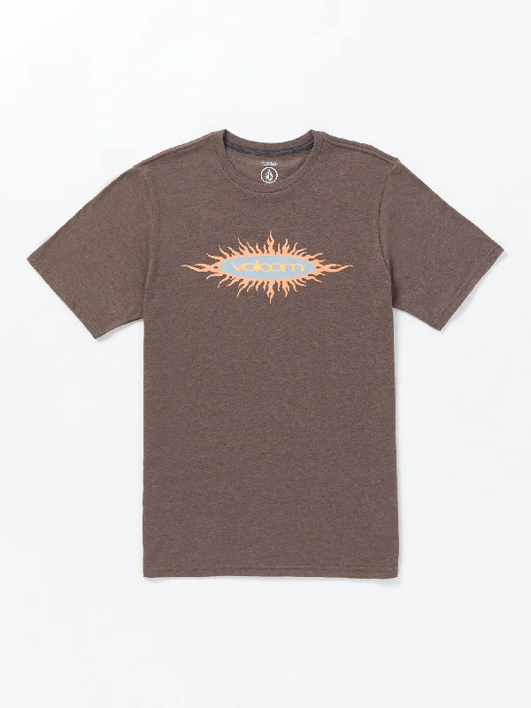 Men's nature-inspired t-shirt-Nu Sun Short Sleeve Tee - Pumice Heather