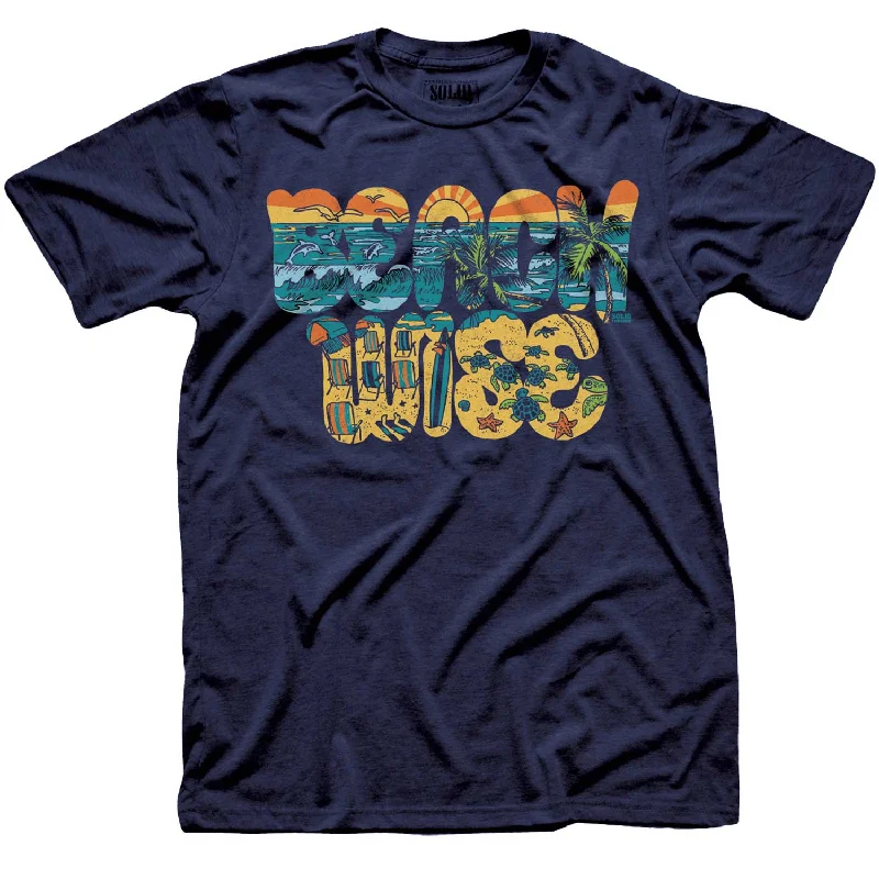 Men's eco-conscious t-shirt-Beach Wise T-shirt