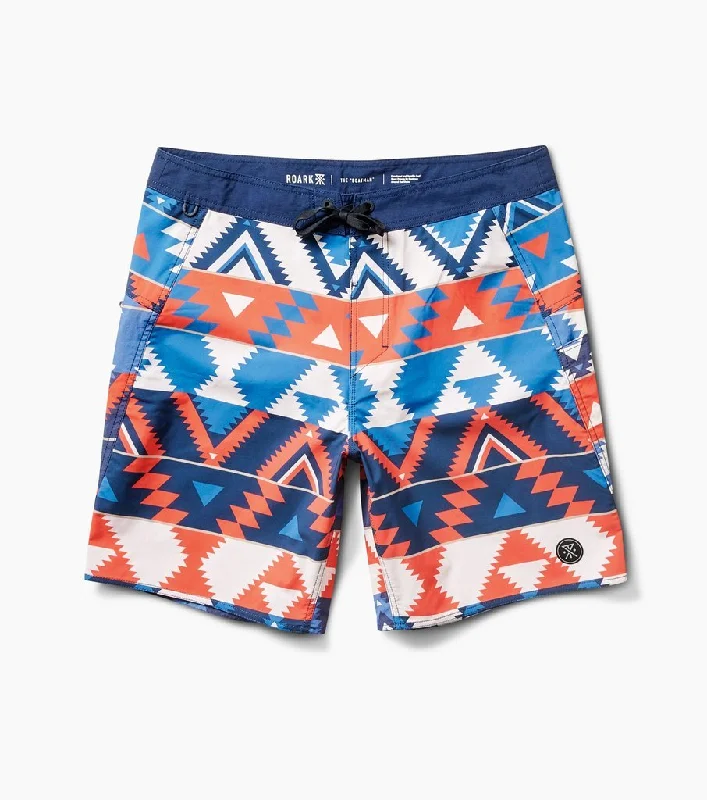 Men's quick-dry swim shorts-Boatman Boardshorts 18"