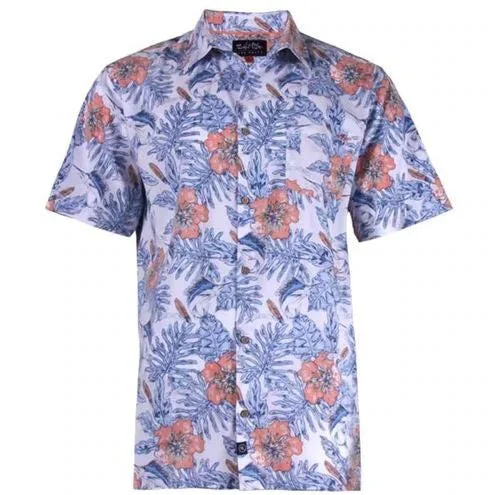 Men's adventure-ready travel wear shirt-Salt Life Woven Shirts