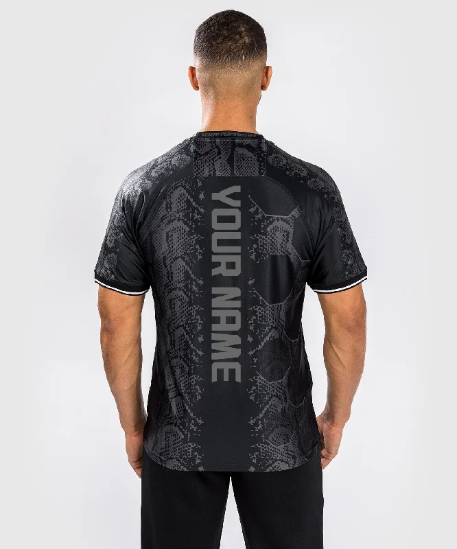 Men's hypoallergenic t-shirt-UFC Adrenaline by Venum Personalized Authentic Fight Night Men's Walkout Jersey - Black