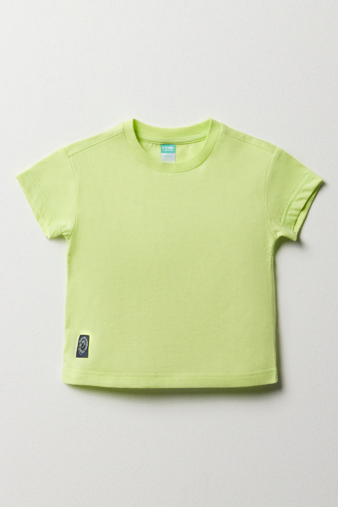 Men's comfort stretch t-shirt-Short Sleeve T-Shirt Green