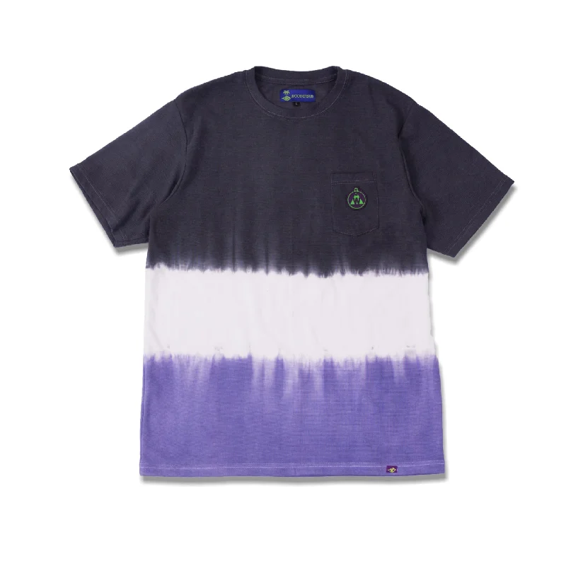 Men's biodegradable t-shirt-Gigantor - Purple Dyed