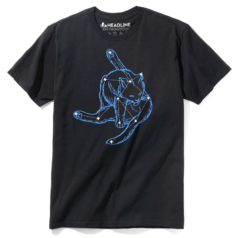 Men's jogger fit t-shirt-Felinius Lickus Constellation T-Shirt