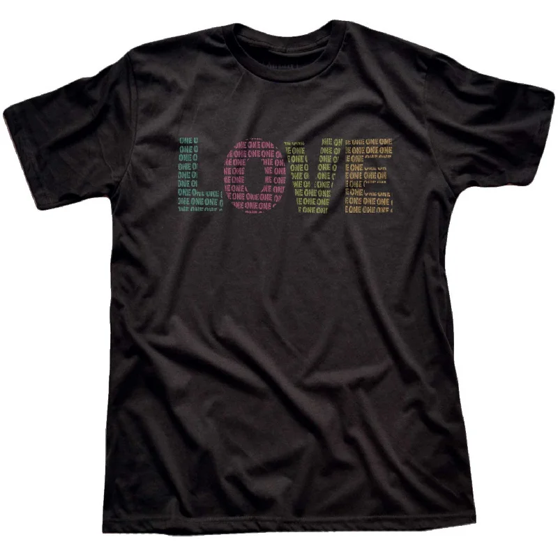 Men's biodegradable t-shirt-One Bright Love T-shirt