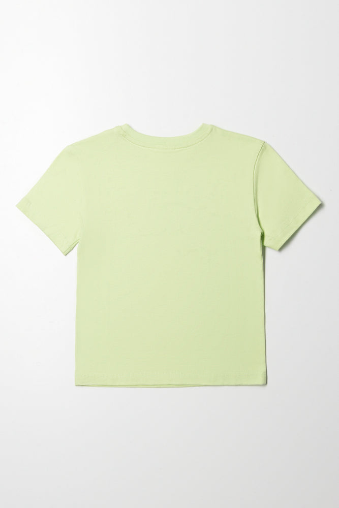 Men's go-to t-shirt-Sonic Short Sleeve T-Shirt Green