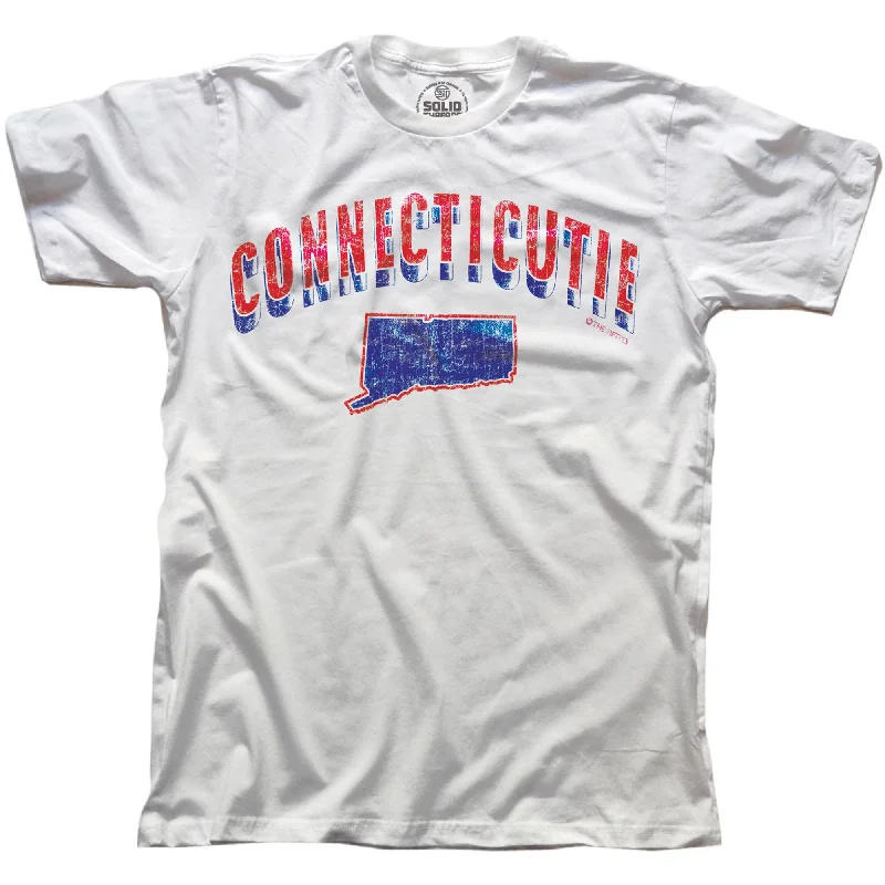 Men's artisanal t-shirt-Connecticutie T-Shirt