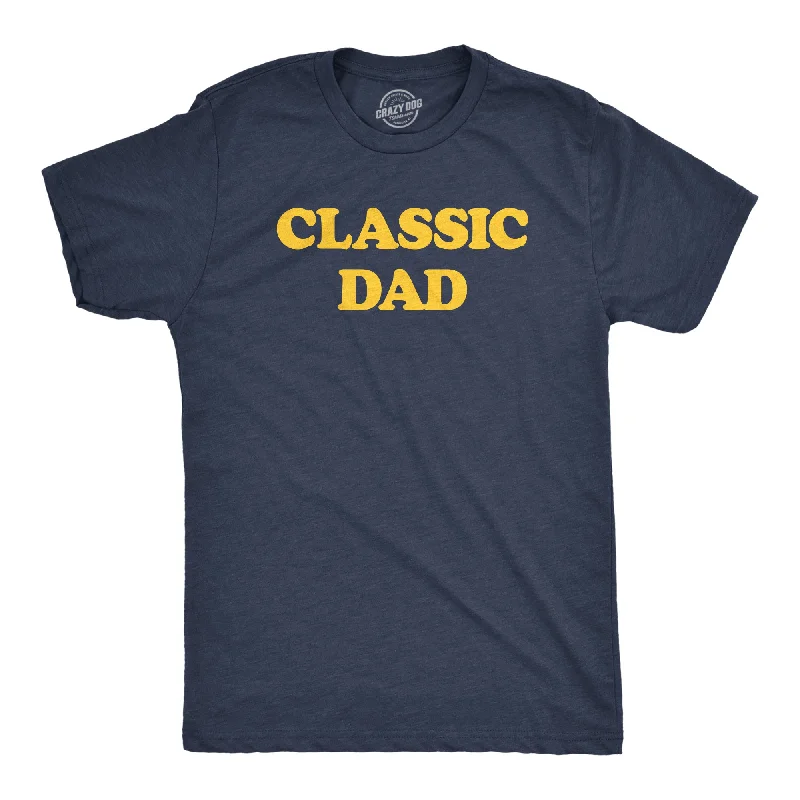 Men's nature-inspired t-shirt-Classic Dad Men's T Shirt