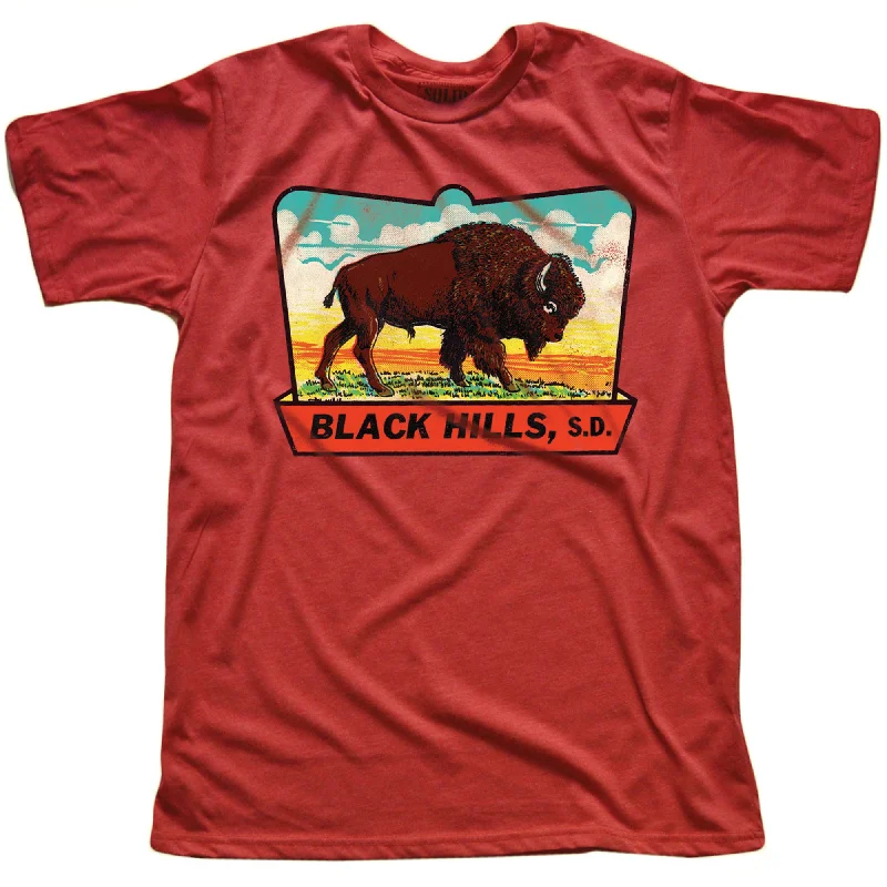 Men's laid-back t-shirt-Black Hills T-Shirt