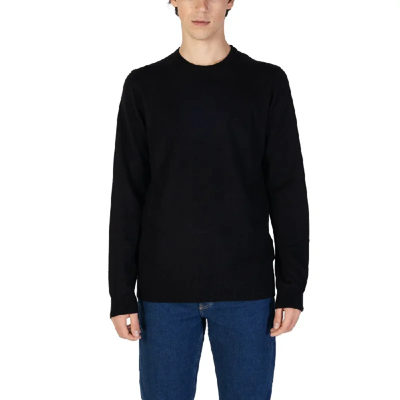 Men's button-up sweater-Gas Cotton Men's Sweater