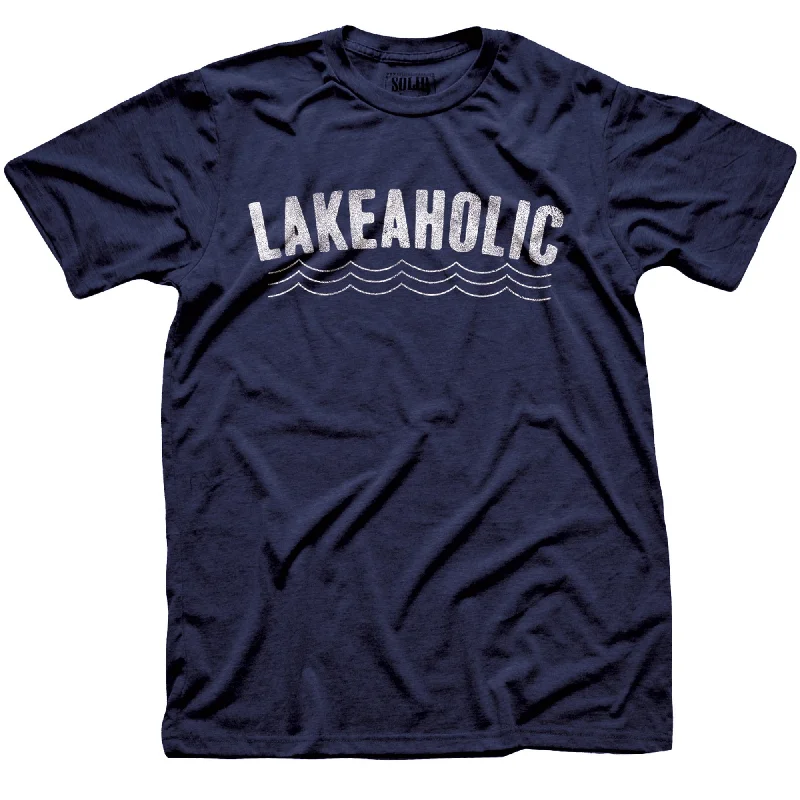 Men's outdoor adventure t-shirt-Lakeaholic T-Shirt