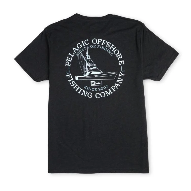 Men's hypoallergenic t-shirt-Pelagic Men's T-Shirts Short Sleeve