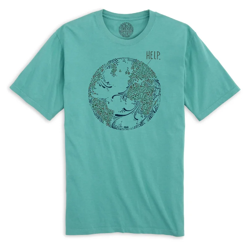 Men's comfort stretch t-shirt-Earth Help Organic Cotton T-shirt