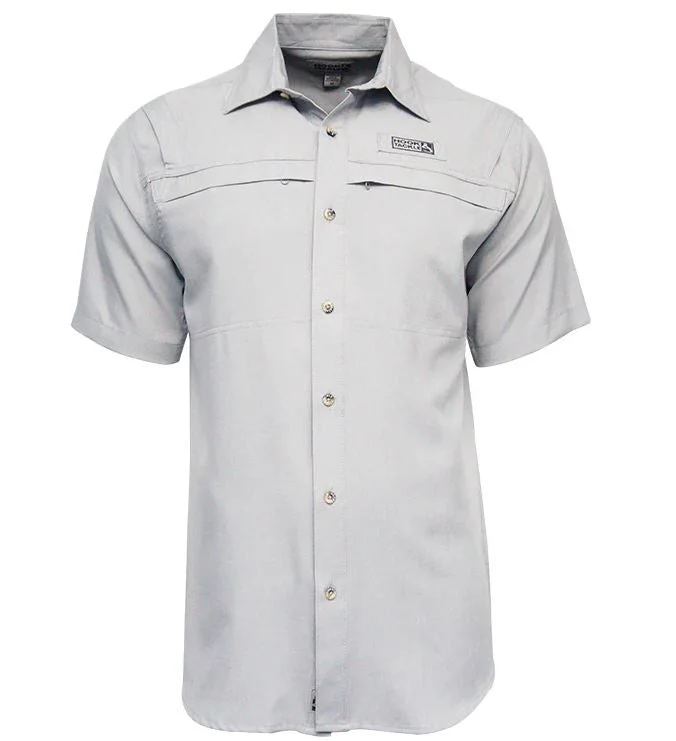 Men's eco-conscious gym shirt-Hook & Tackle Short Sleeve Me Fishing Shirts