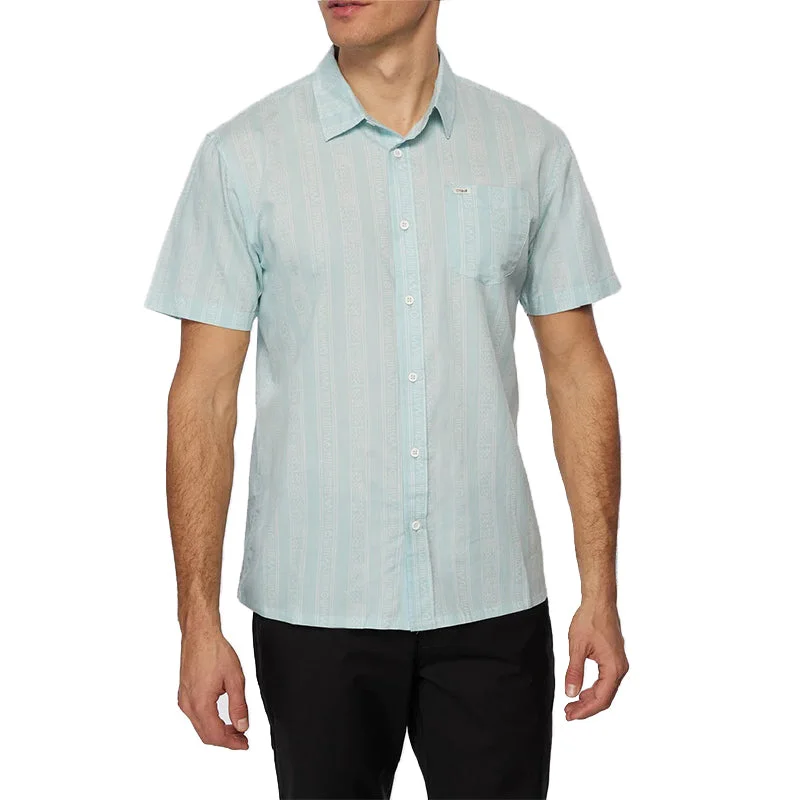 Men's ultra-comfortable dress wear shirt-Mythic Lines S/S Shirt