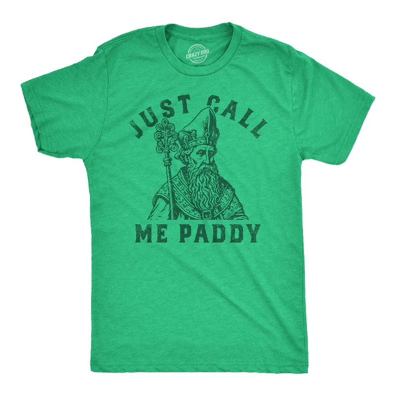 Men's jogger fit t-shirt-Just Call Me Paddy Men's T Shirt