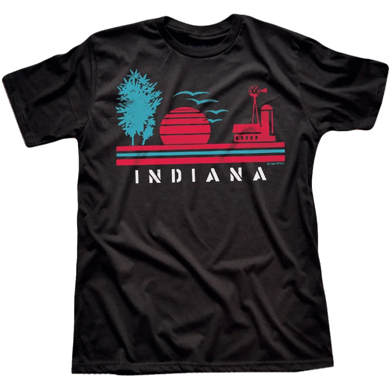 Men's hypoallergenic t-shirt-Indiana Farm T-Shirt