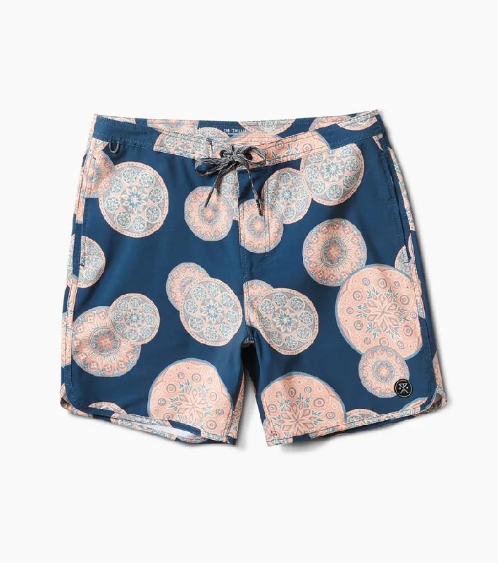 Men's summer board shorts-Chiller Mandala Boardshorts 17"