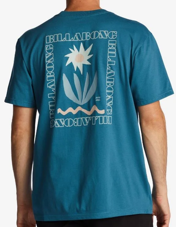 Men's inspiring graphic t-shirt-Billabong Men's T-Shirts Short Sleeve