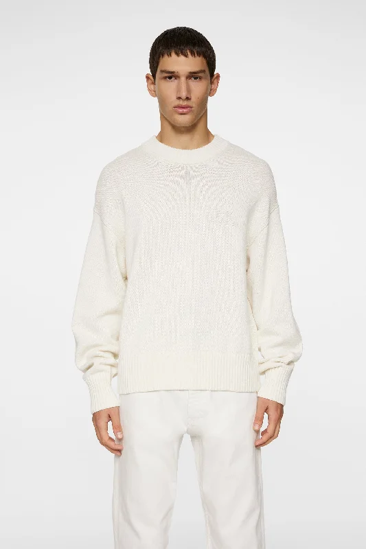 Men's shawl collar sweater-Eddy Cotton Wool Sweater