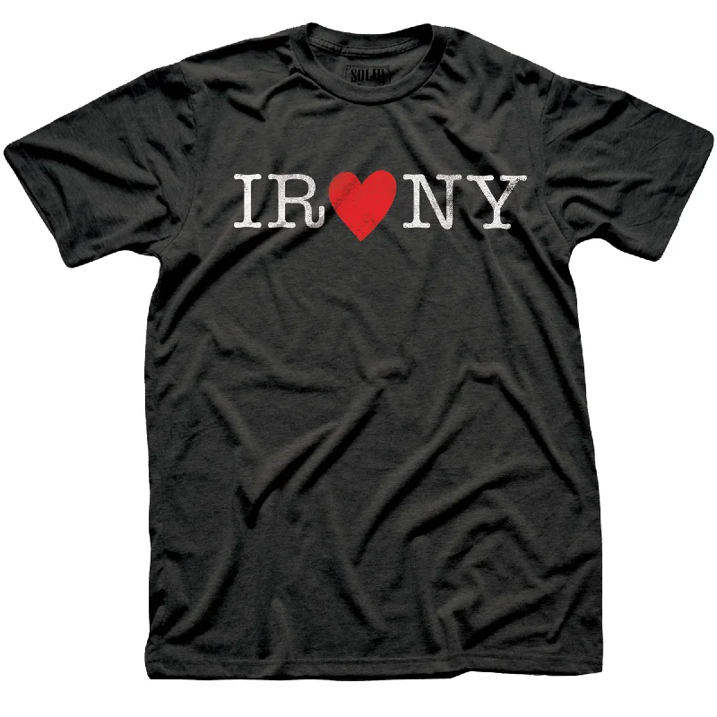 Men's jogger fit t-shirt-NYC Irony T-Shirt