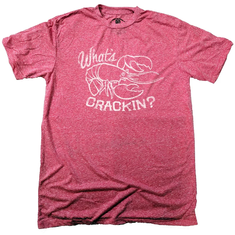 Men's hemp fabric t-shirt-What's Crackin T-shirt