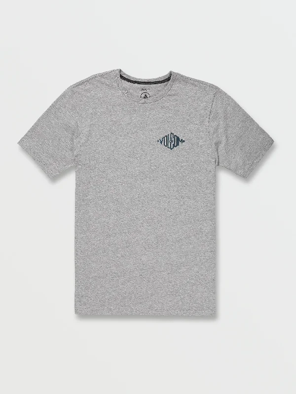 Men's comfort stretch t-shirt-Linesman Short Sleeve Tee - Ash Heather