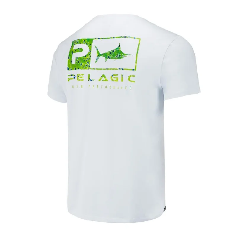 Men's bold pattern t-shirt-Pelagic Men's T-Shirts Premium UV Protection