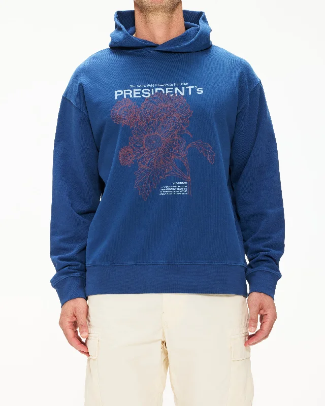 Men's versatile performance hoodie-President's Hood Wild Flower P’S Sweater