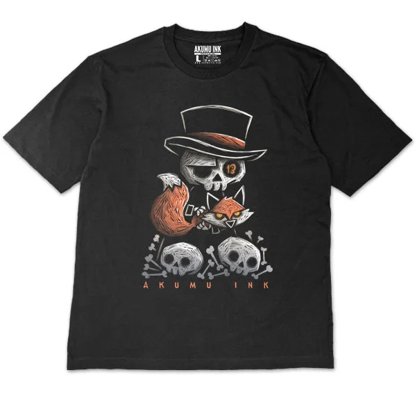 Men's ultra-breathable dress shirt-Lucky Mr. Fox Oversized Unisex Tshirt