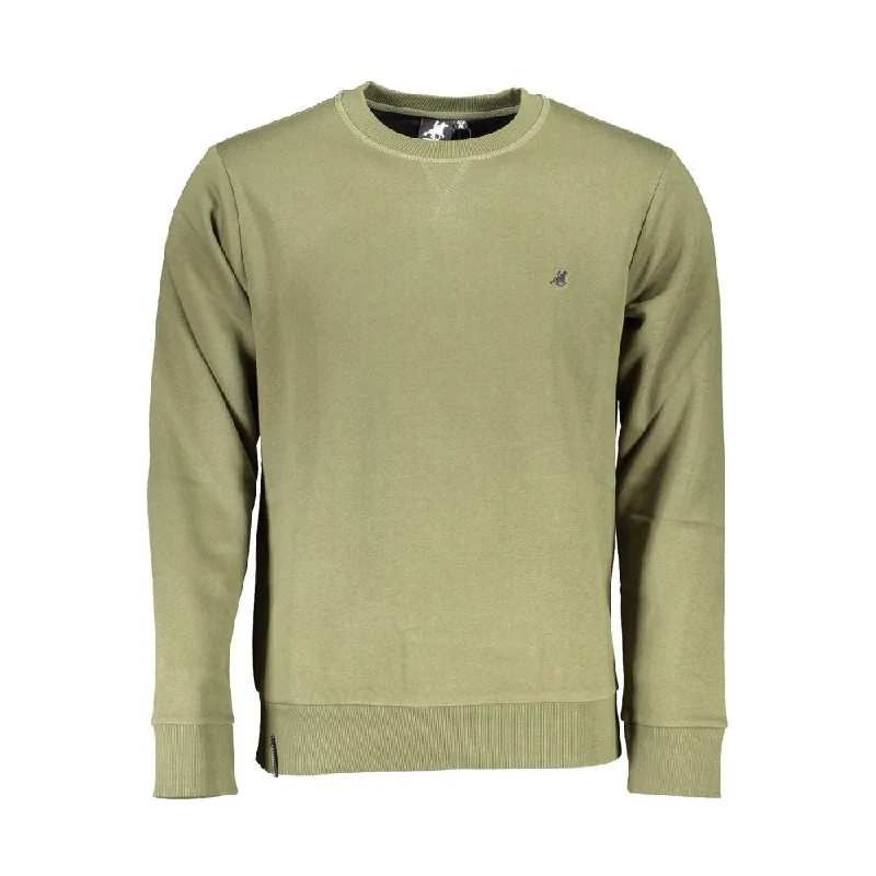 Men's camping sweater-U.S. Grand Polo Cotton Men's Sweater