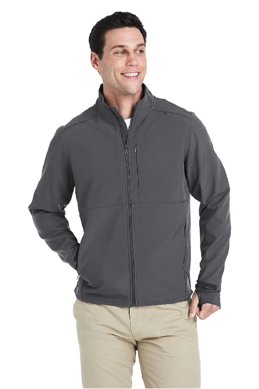 Men's all-terrain jacket-Spyder Mens Touring Full Zip Jacket - Polar Grey