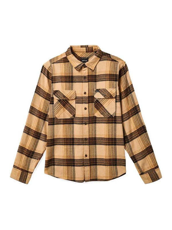 Men's high-performance travel wear shirt-Bowery L/S Flannel