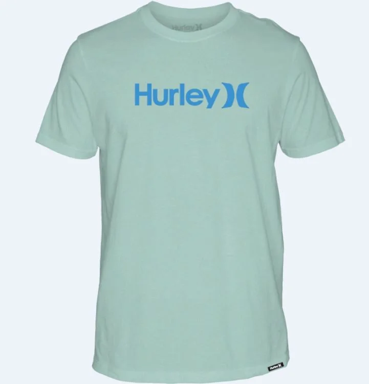 Men's luxury blend t-shirt-Hurley Men's T-Shirts Short Sleeve