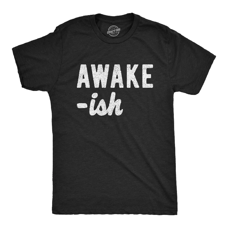 Men's ethical fashion t-shirt-Awake-ish Men's T Shirt