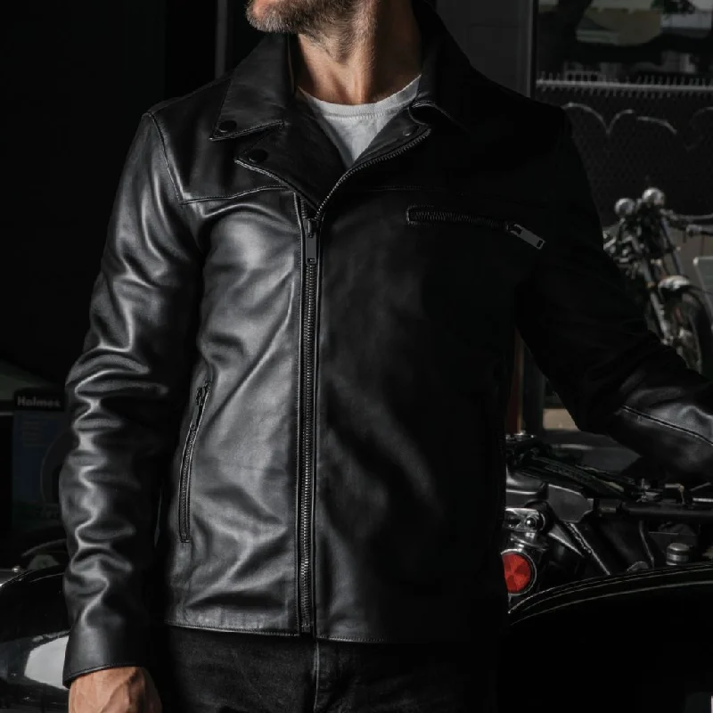 Men's cooling utility jacket-Motorcycle Jacket | Black