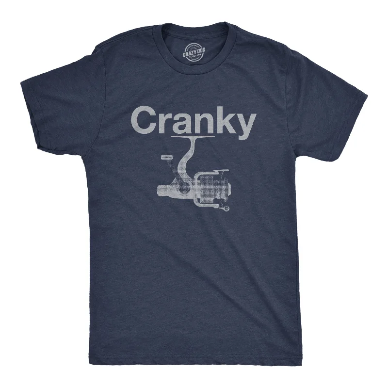 Men's activewear t-shirt-Cranky Men's T Shirt