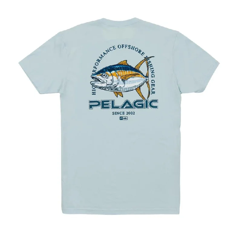 Men's jogger fit t-shirt-Pelagic Men's T-Shirts Short Sleeve