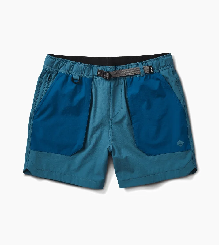 Men's high-performance workout shorts-Happy Camper Shorts 16"