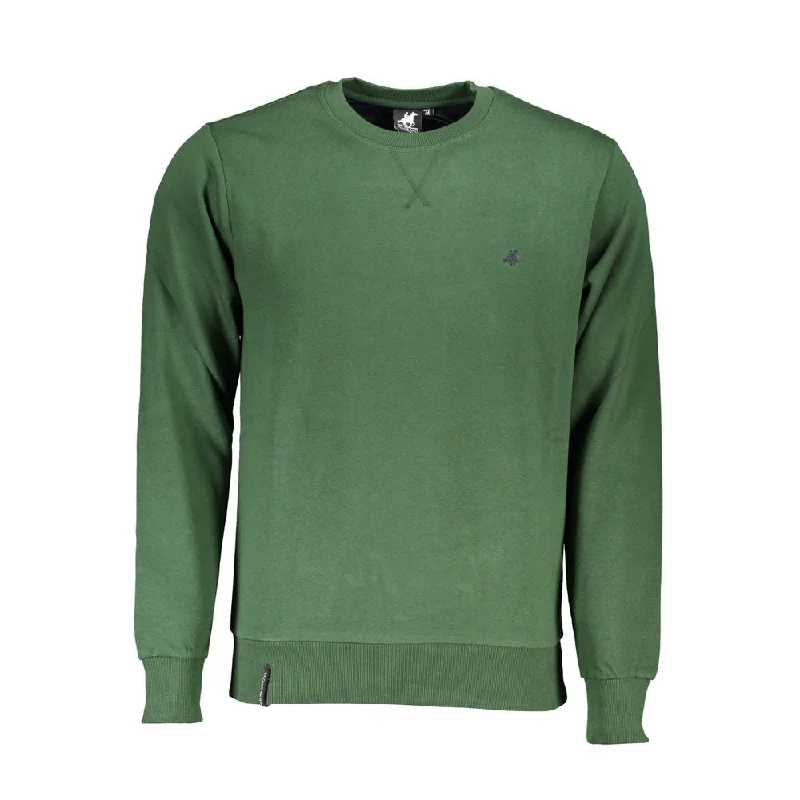 Men's retro sweater-U.S. Grand Polo Cotton Men's Sweater