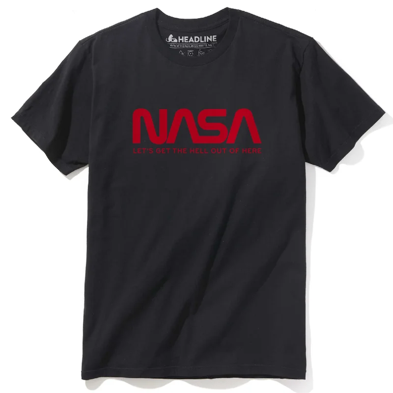 Men's comfort stretch t-shirt-NASA T-Shirt