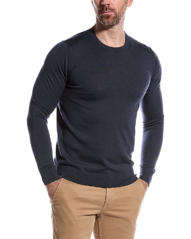 Men's cable knit sweater-Reiss Wessex Wool Sweater