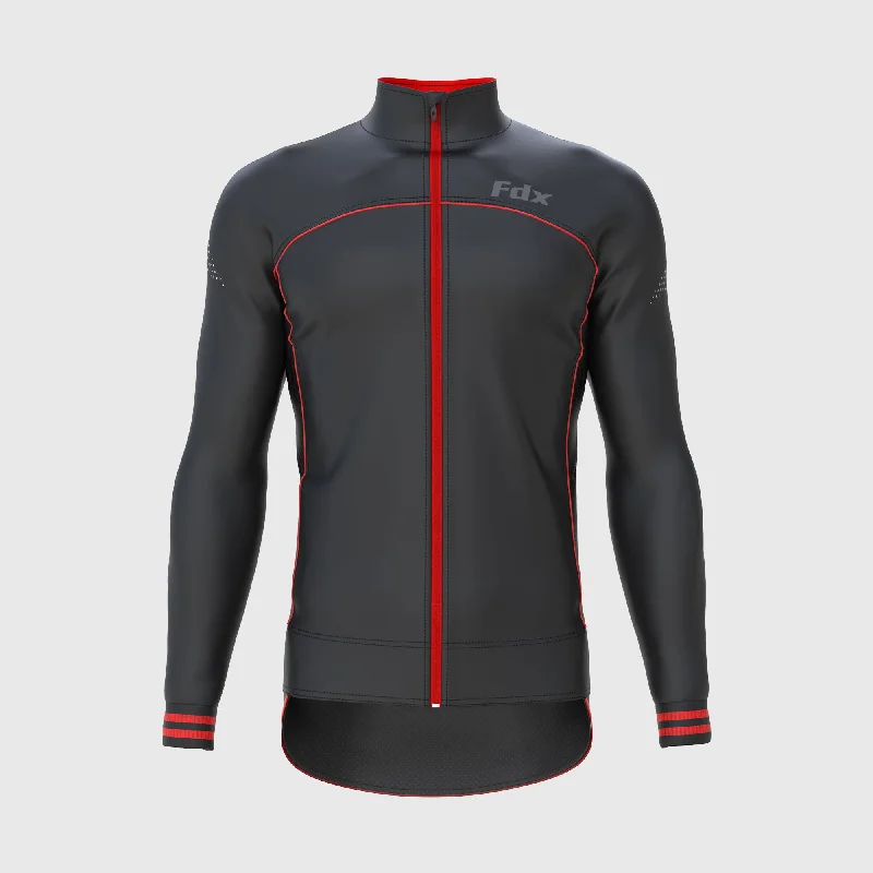 Men's eco-friendly anorak-Fdx Apollux Red Softshell Men's & Boy's Windproof Cycling Jacket