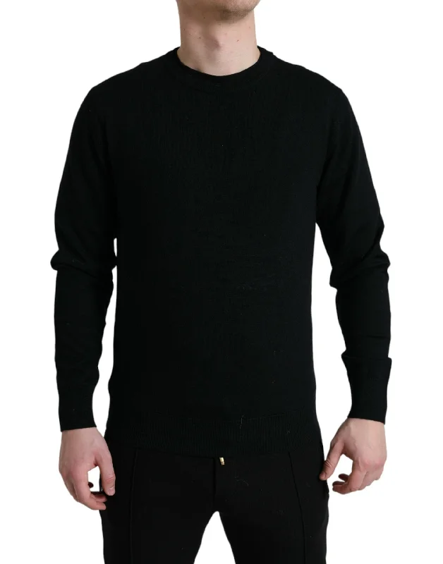 Men's all-season sweater-Dolce & Gabbana Stunning Wool Men's Sweater